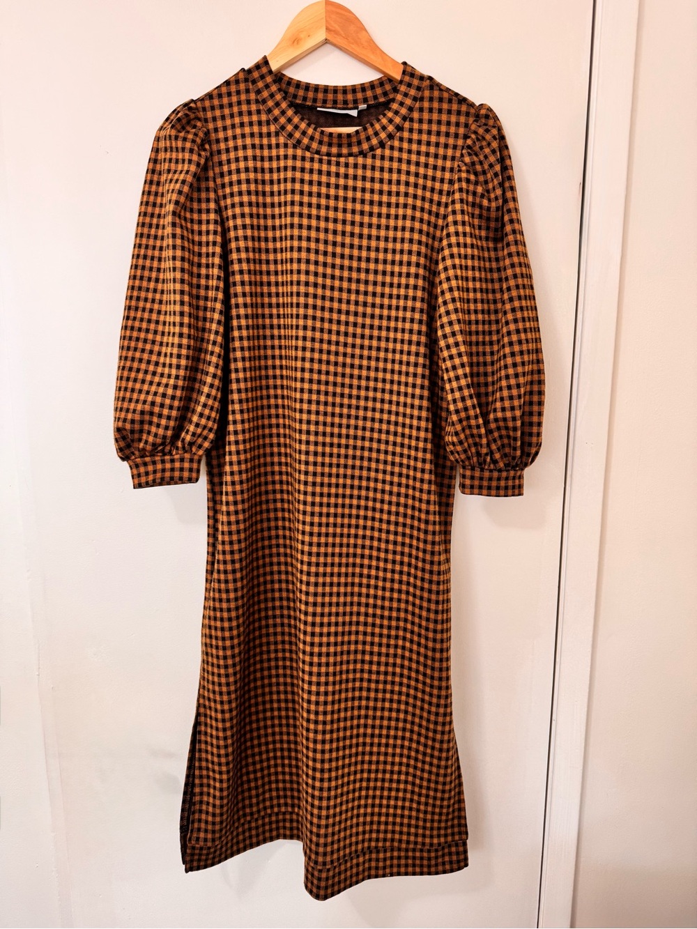 Minimum Gingham Midi Dress – Size S